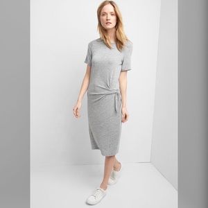 Gap Softspun Knit Tie Dress Size M